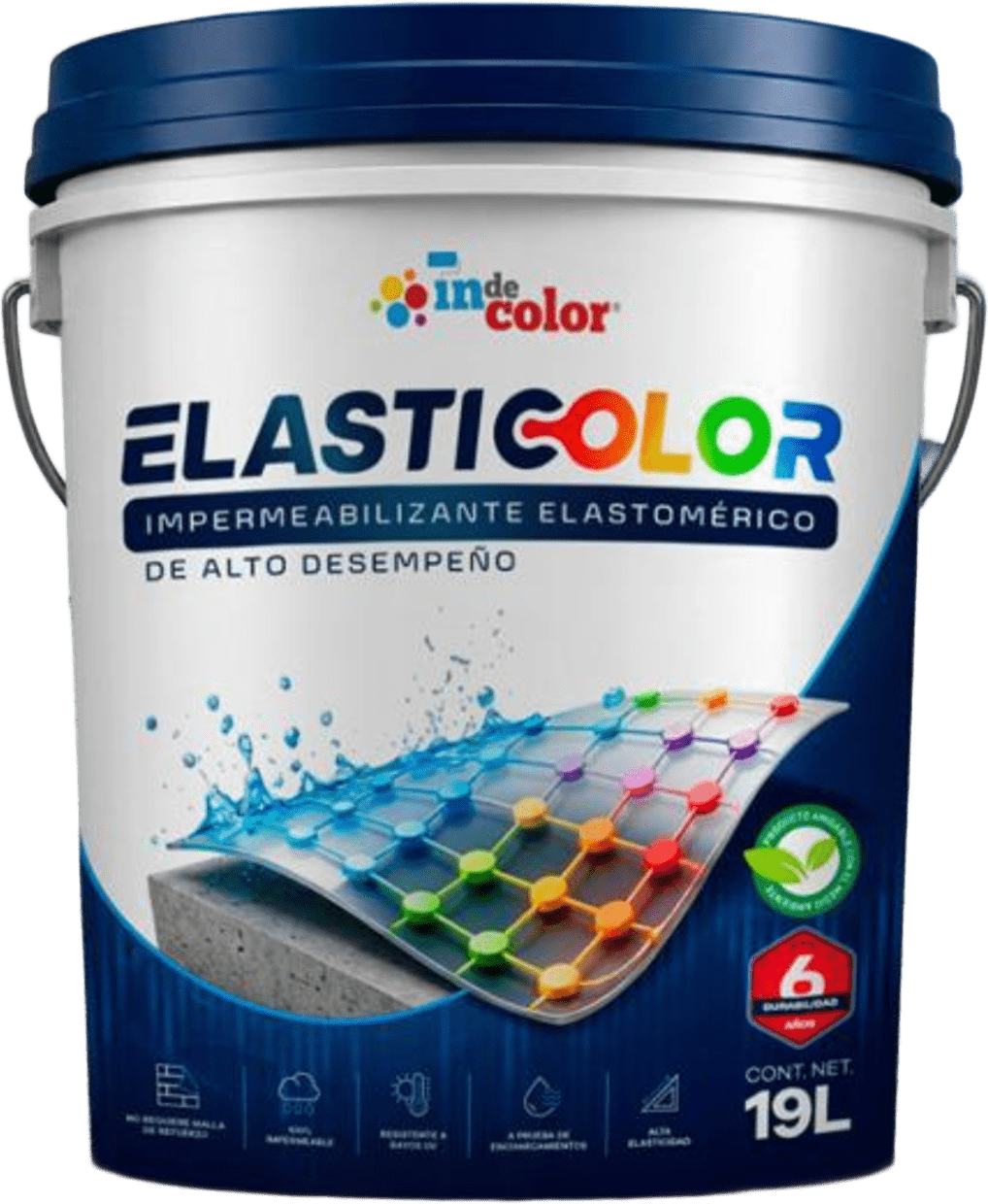 Elasticolor, impermeabilizante elastomérico de alto desempeño de Indecolor