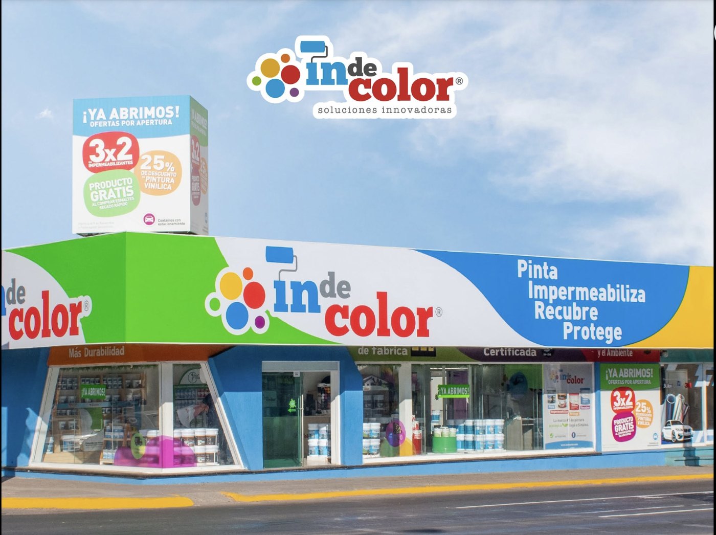 Tienda distribuidora Indecolor